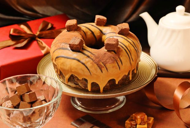 生チョコキャラメルリング - マジカルチョコリングのHEART BREAD