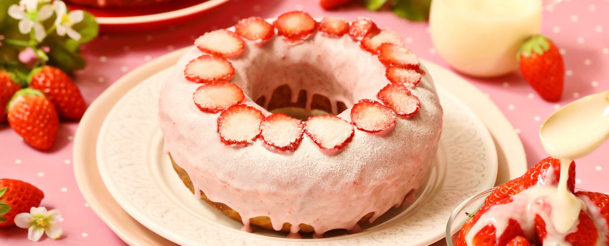 【とろけるような練乳×いちご】『とろける練乳いちごリング』や「GUILTY’S」の春限定フレーバーを2月15日より発売🍓🤍